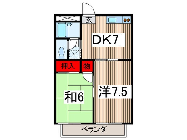 れんがハウスの物件間取画像